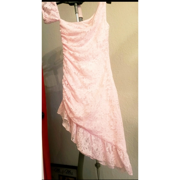 Majorelle Mary Ann Mini Dress in Baby Pink - Picture 8 of 9
